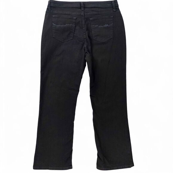 Wrangler Women’s Black Jeans Size 16P High Rise Bootcut Stretch Classic Fit - Picture 2 of 12